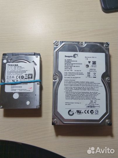 Жесткий диск Seagate barracuda 1TB