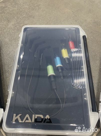 Комплект свингеров для рыбалки, сумка, леска