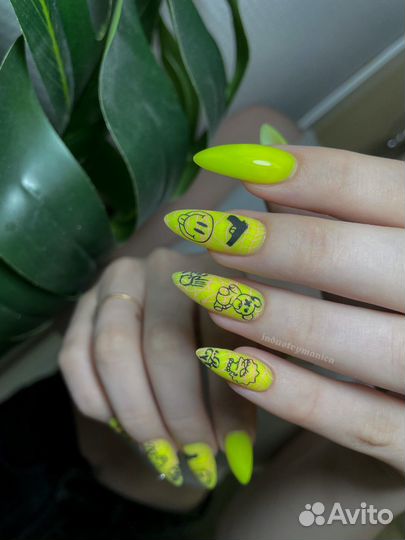 Мужской маникюр с покрытием