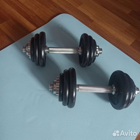 Гантели разборные
