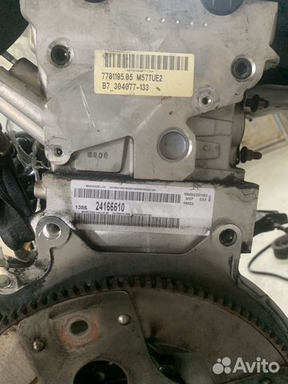 Двигатель BMW E60/E65 M57D30 306D3