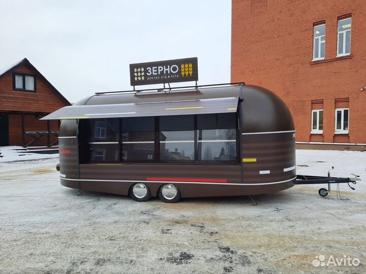 Мобильный прицеп на колесах