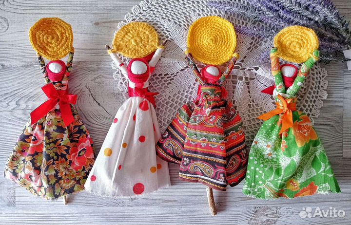 Кукла оберег Масленица