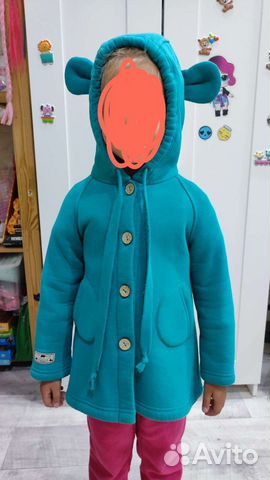 Пальто для девочки 104 lemive