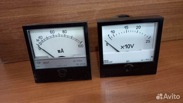 Вольтметр Амперметр