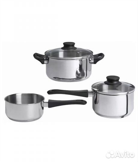 Набор кастрюль Аннонс Икеа
