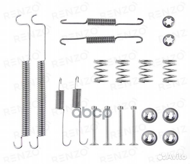 Ремкомплект тормозных колодок (зад.барабаны) C