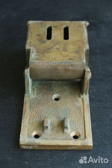 Вагонная пепельница бронза