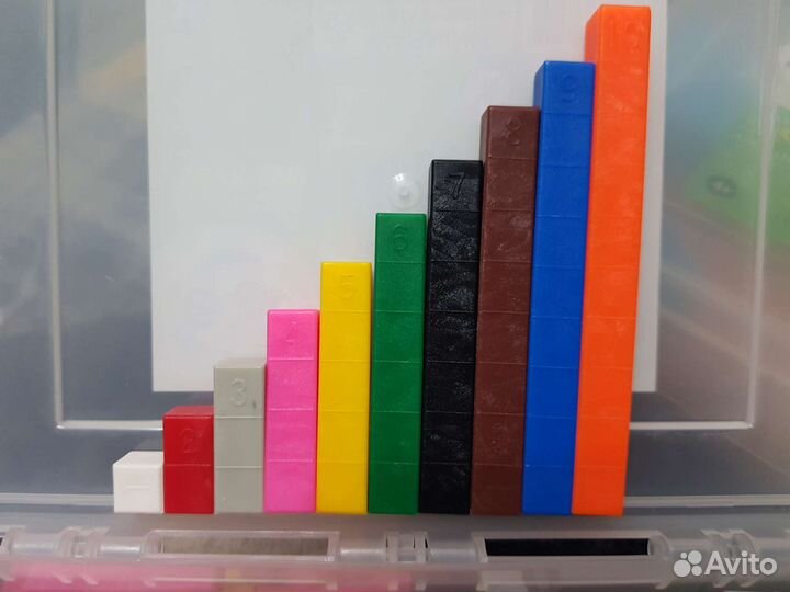 Цветные счетные палочки Кюизенера, gigo