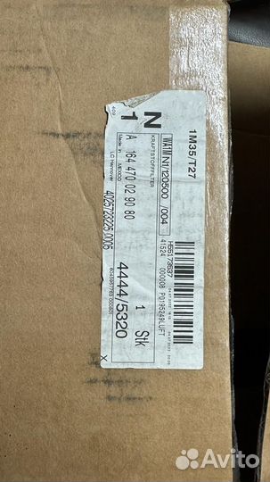 Фильтр топливный Mercedes-Benz W164 (бензин)