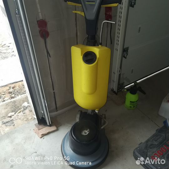 Однодисковая роторная машина кёрхер