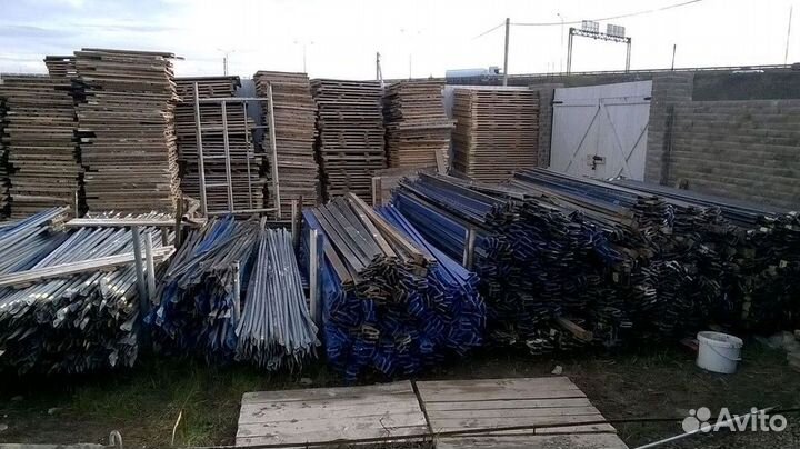 Леса строительные (дхв) 6х10 метра с 2 ярусами настилов