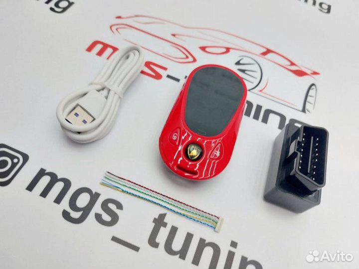 Смарт ключ Ламборджини стиль Mercedes new красный
