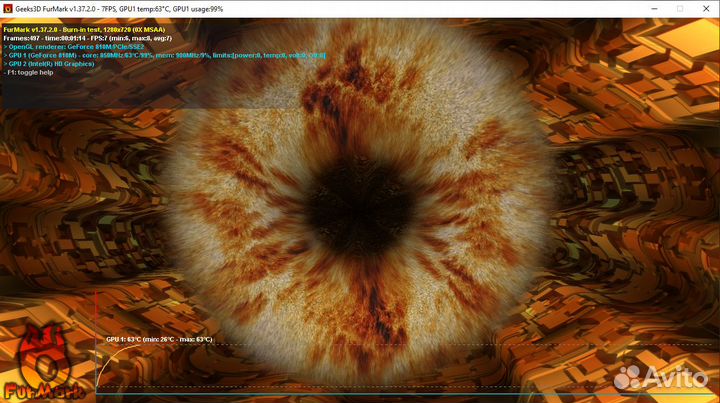Игровой ноутбук Asus GTX 810M 2 gb