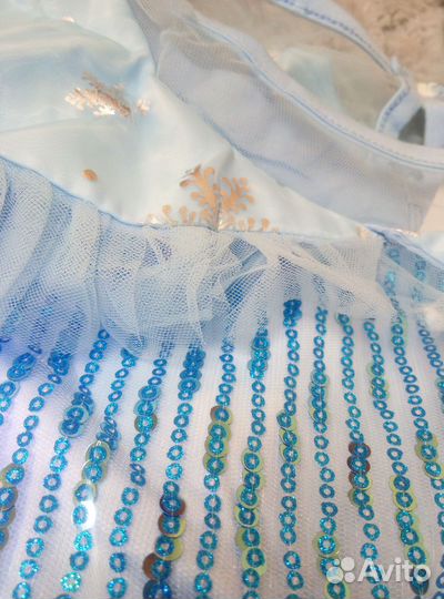 Платье Эльзы холодное сердце 130