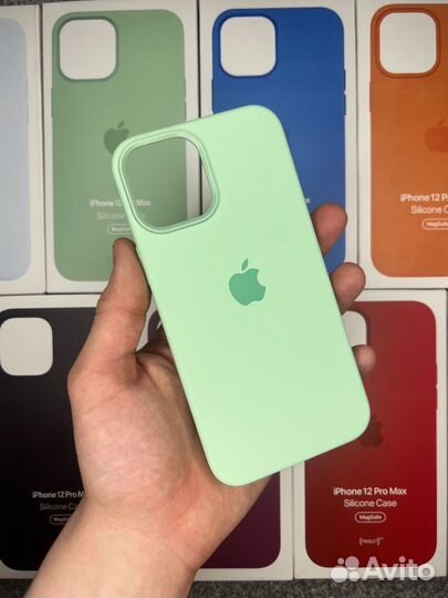 Чехол iPhone 12 pro max silicone magsafe