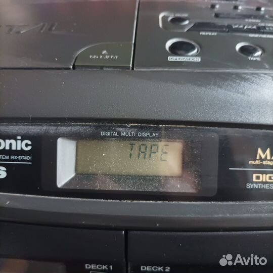Магнитола Panasonic RX DT 401