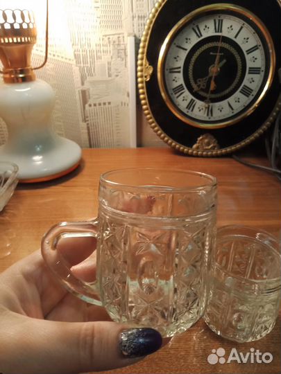 Хрустальные чашечки СССР