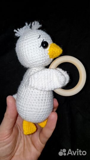 Вязаные погремушки грызунки