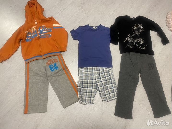 Вещи пакетом на мальчика 98 104