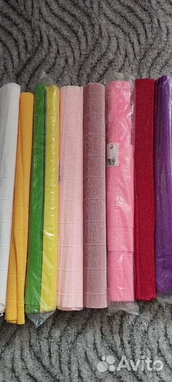 Набор гофрированной бумаги