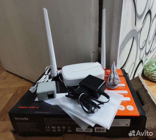 Wifi роутер Tenda D301 v4