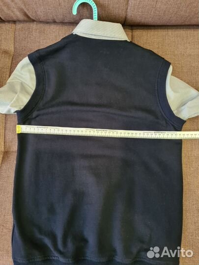 Рубашка обманка 140 на мальчика