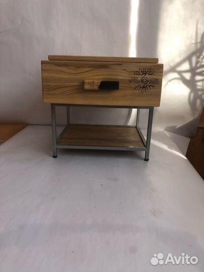 Тумба прикроватная 2 шт лофт