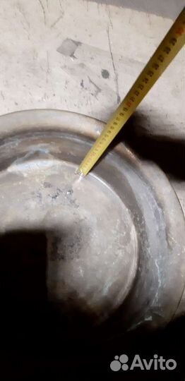 Латунный таз для варенья