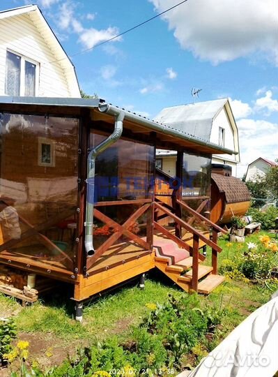 Мягкие окна для террас