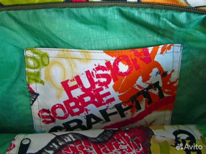 Сумка из ткани - Граффити