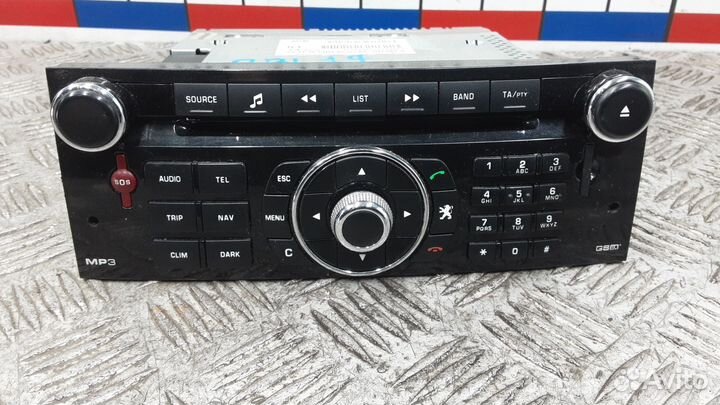 Магнитола Peugeot 407 (2004–2011)