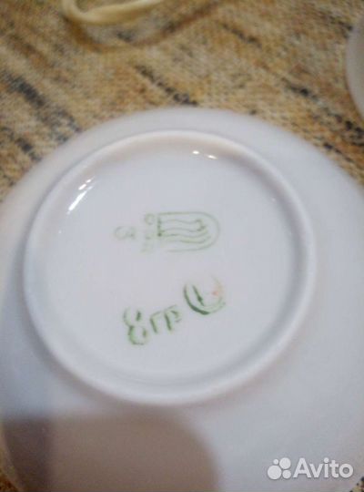 Чашка с блюдцем СССР