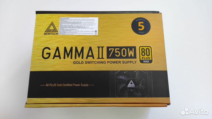 Блок питания montech gamma II 750