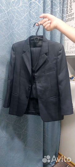 Школьный костюм для мальчика 122