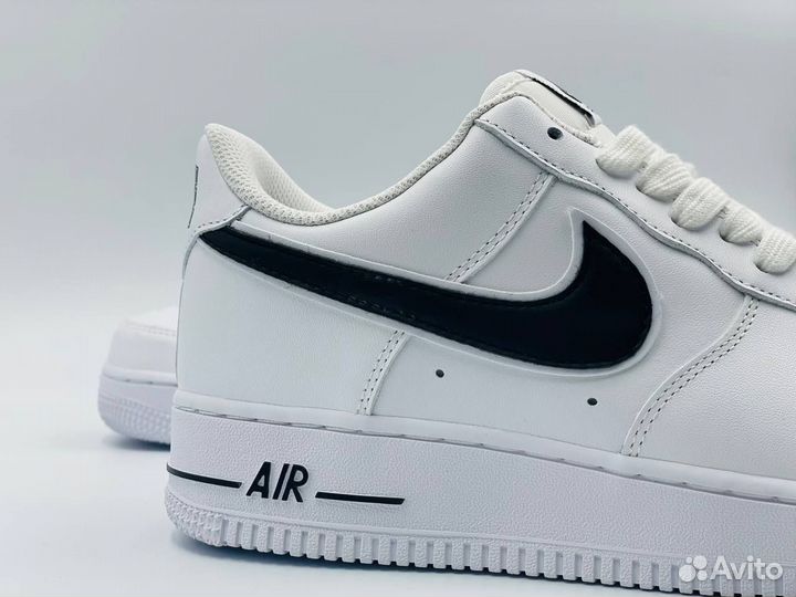 Кроссовки nike AIR force, white AND black