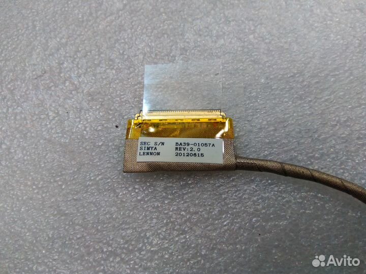 Шлейф матрицы новый для нетбука samsung NC110