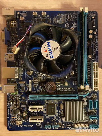 Комплект LGA1155 i3 3240, 4gb, бп