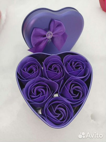 Розы из мыла ручной работы