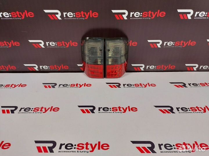 Стопы Nissan Safari 60 Красно-Черные Диодные S2575