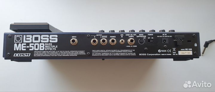 Бас гитарный процессор Boss ME-50B