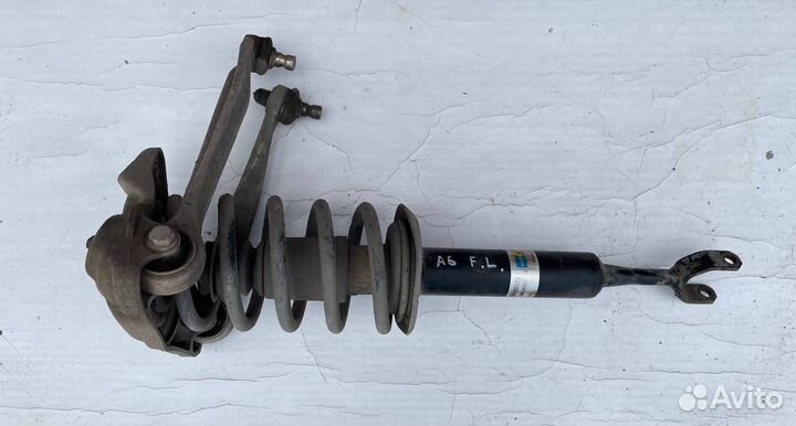 Стойка передняя левая в сборе audi A6 1999 г.в. AQ
