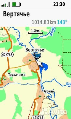 Карта Липецкой области для навигатора Garmin