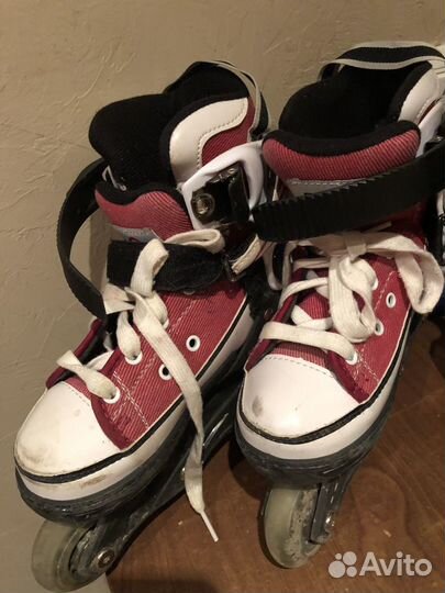 Роликовые коньки детские раздвижные