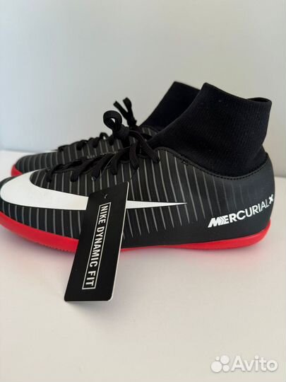 Бутсы новые футзалки nike mercurial, 37,5 eur