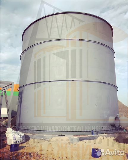 Вертикальные резервуары стальные 300/600/1500/2000