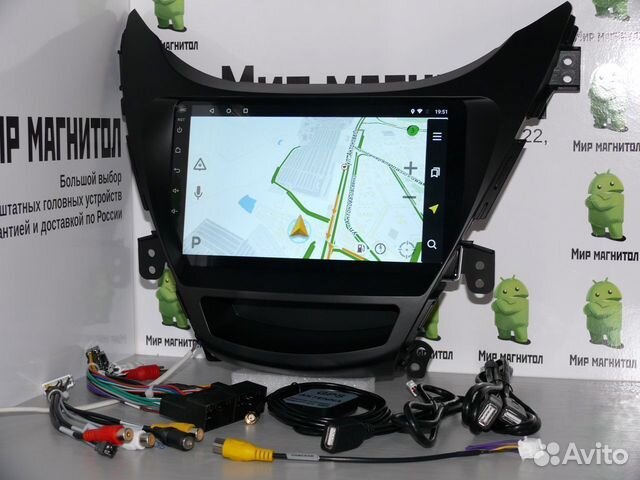 Магнитола Hyundai Elantra 5 Android 2012 - 2015