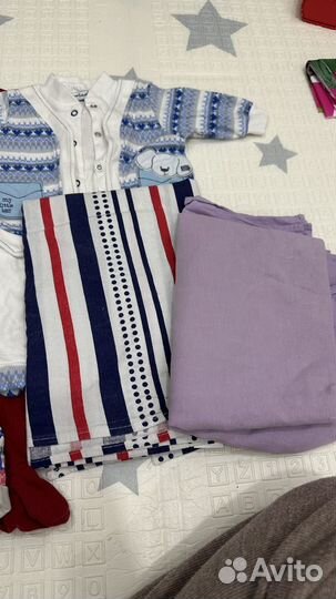 Вещи пакетом с рождения до 9 месяцев