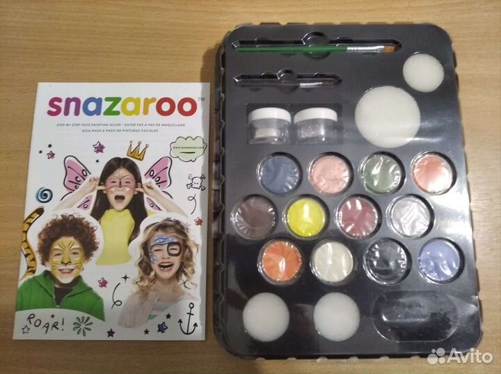2 набора аква грим для макияжа Snazaroo+Rubies США