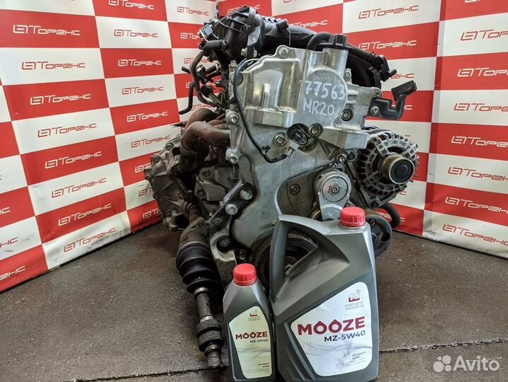 Двигатель MR20DE на bluebird sylphy